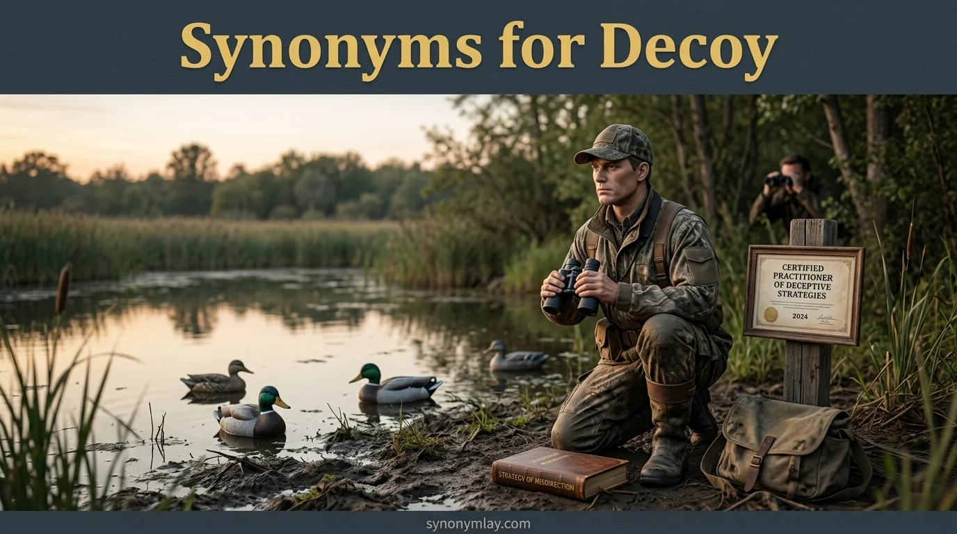 Synonyms for Decoy
