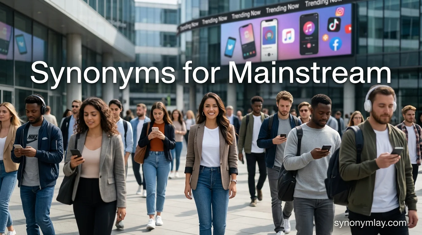 Synonyms for Mainstream