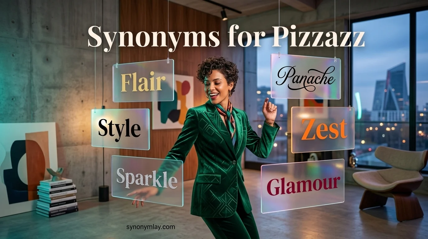 Synonyms for Pizzazz
