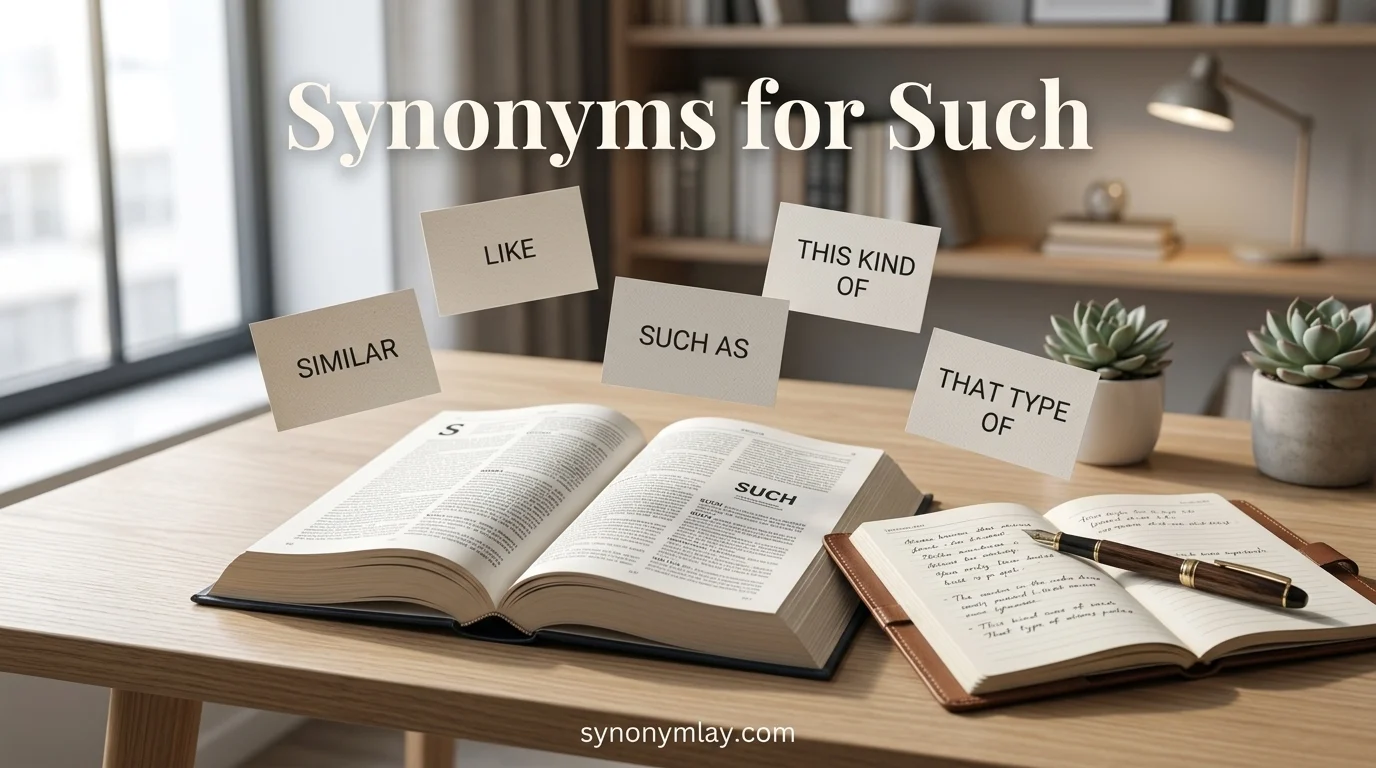 Synonyms for Such
