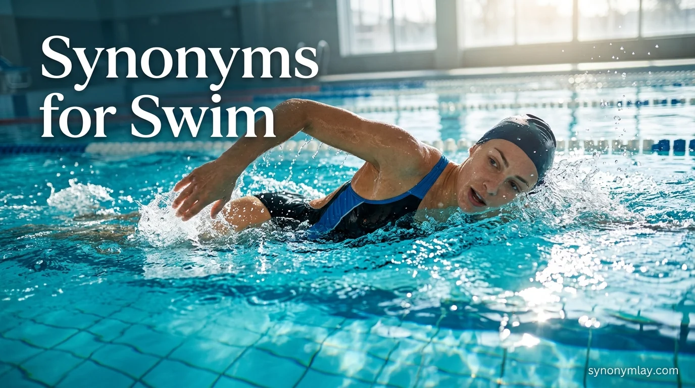 Synonyms for Swim