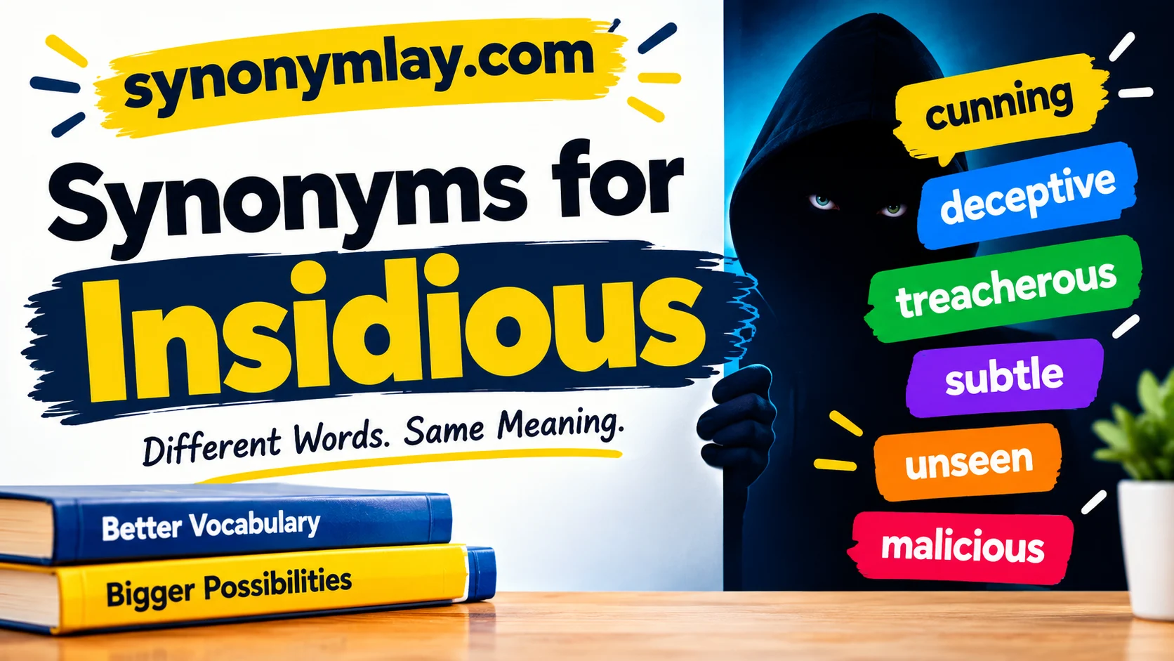 Synonyms for Insidious