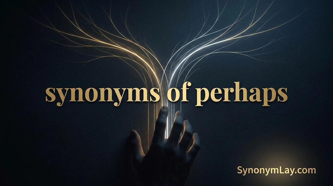 synonyms of perhaps
