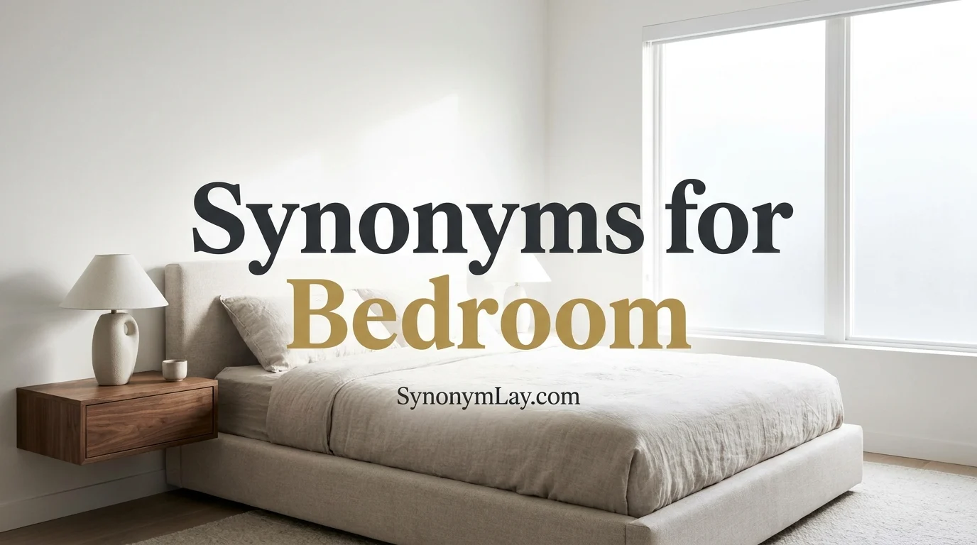 Synonyms for Bedroom