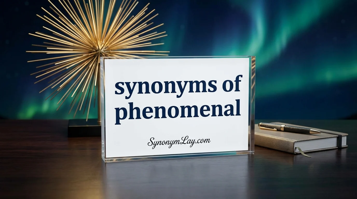 synonyms of phenomenal