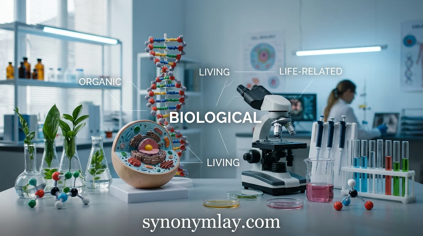 Synonyms for Biological