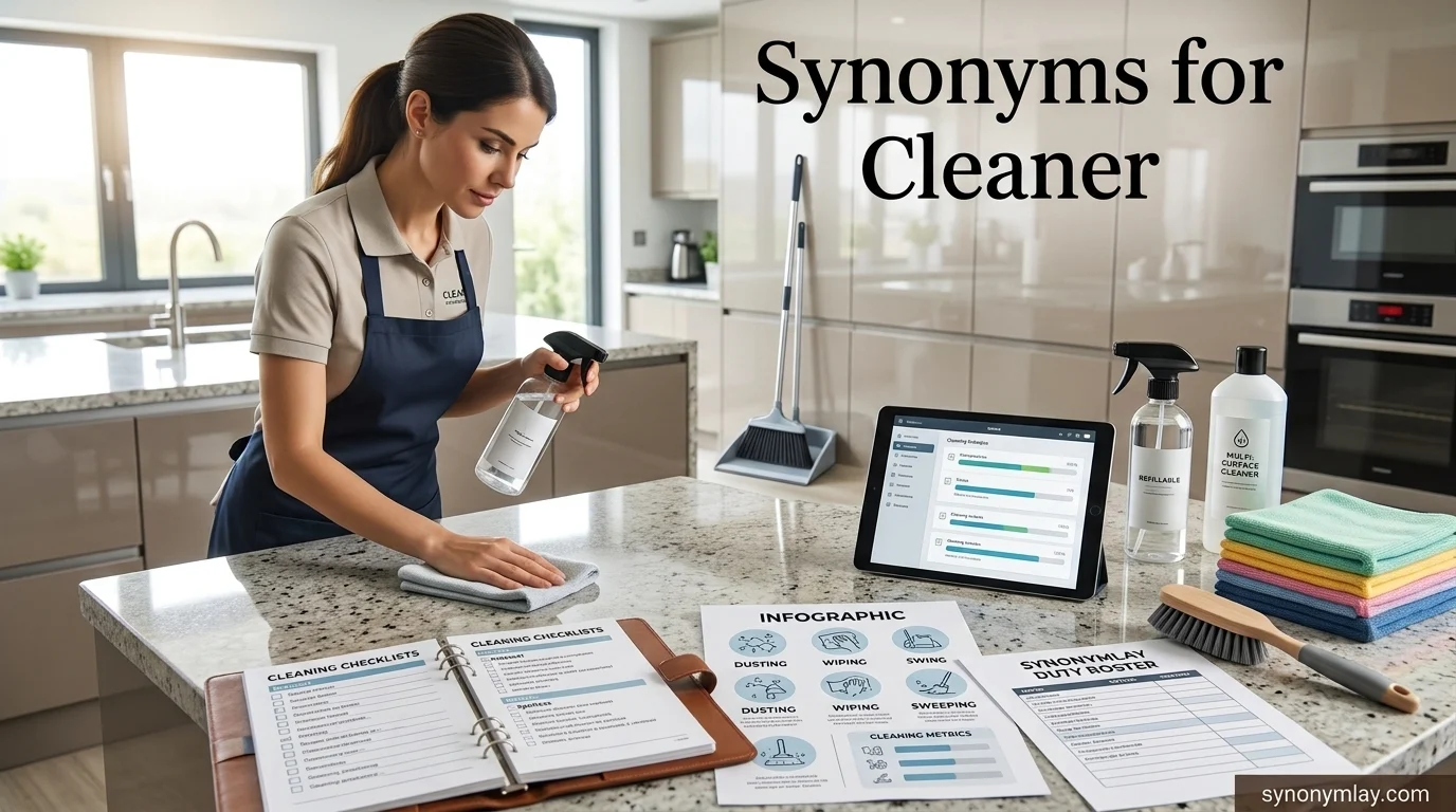 Synonyms for Cleaner