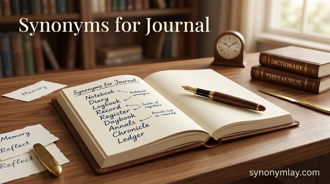 Synonyms for Journa