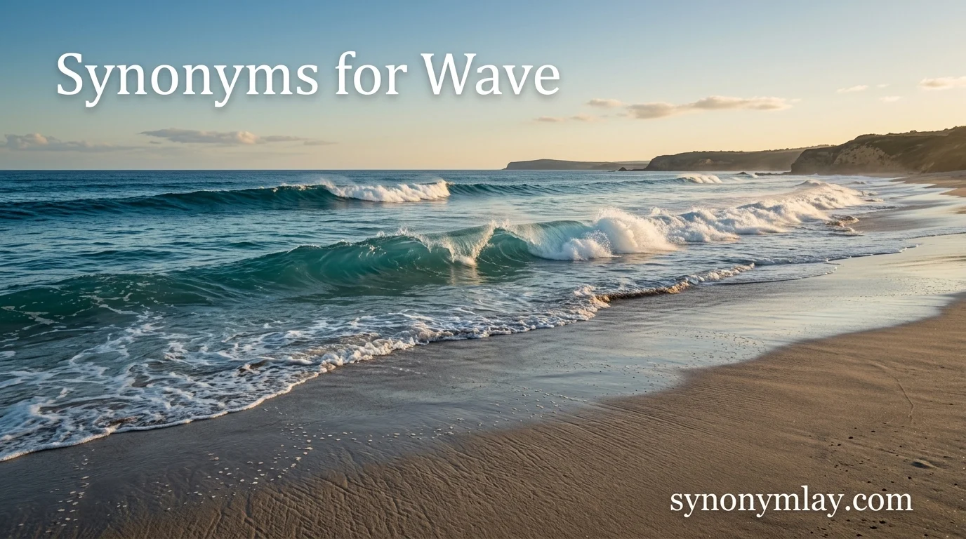 Synonyms for Wave