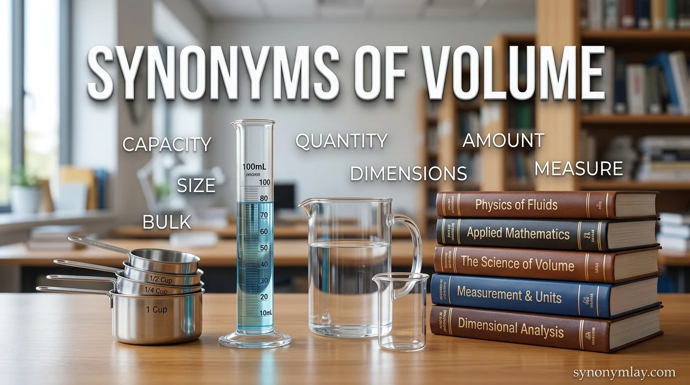 Synonyms of Volume