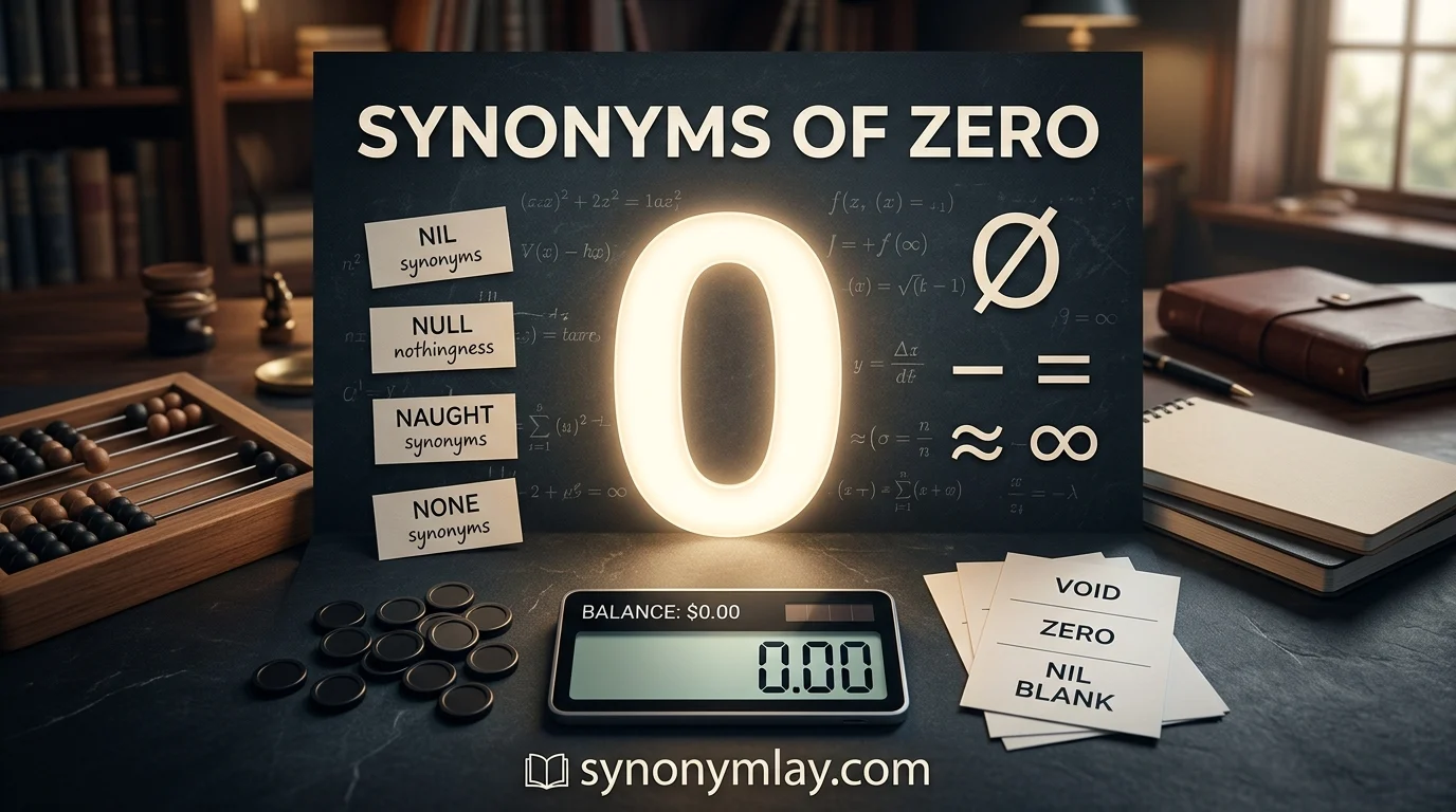 Synonyms of Zero
