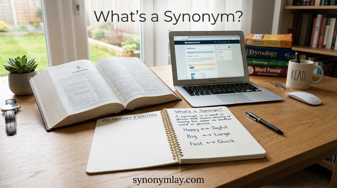 What’s a Synonym