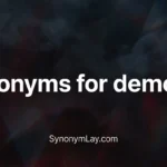 Synonyms for Demonic