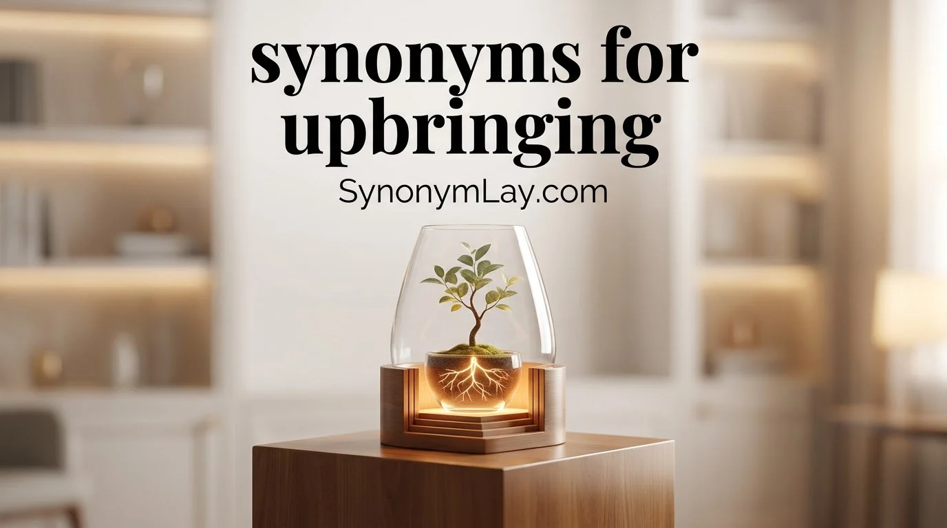 Synonyms for Upbringing