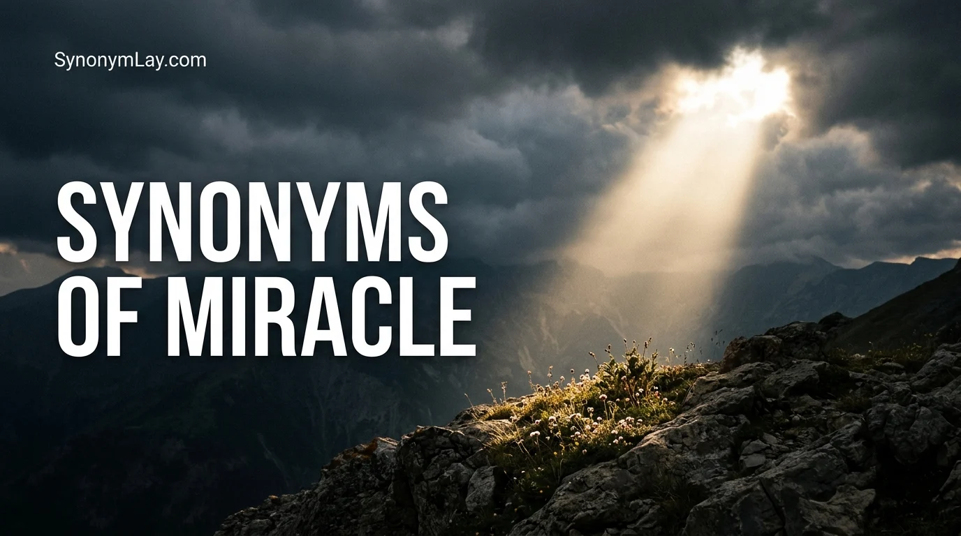 Synonyms of Miracle